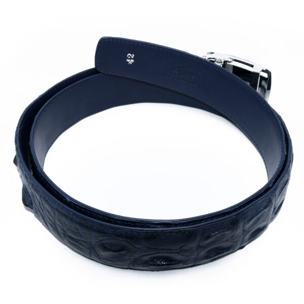 ceinture crocodile cobalt 1833 c 1