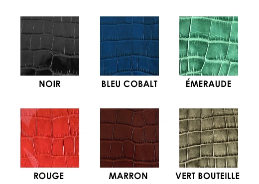 Véritable Coque iPhone en crocodile couleurs croco 2020